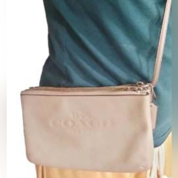 Coach pebbled leather Lyla crossbody bag - Picture 4 of 6